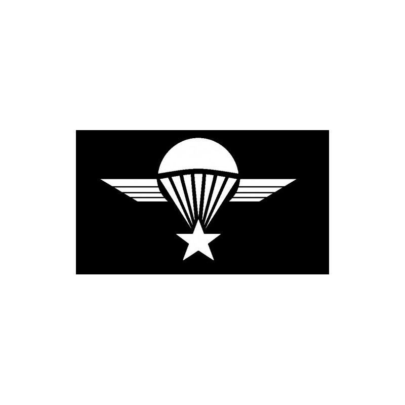 AUTOCOLLANT LOGO PARACHUTISTE