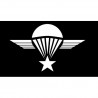 AUTOCOLLANT LOGO PARACHUTISTE