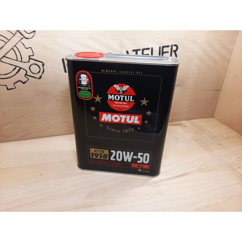 HUILE MOTEUR 20W50 - BIDON 2L