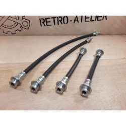 KIT 4 FLEXIBLES FREINS MADE...