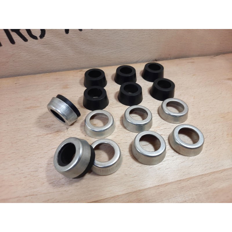 KIT CUVETTES & BAGUES CAOUTCHOUC JUMELLE SUSPENSION