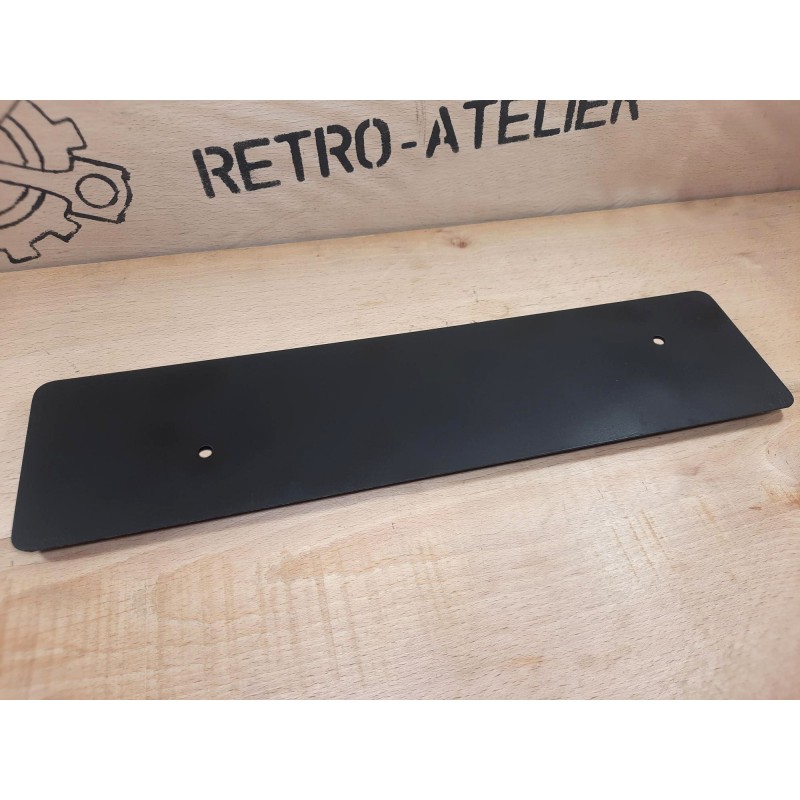 PLAQUE D'IMMATRICULATION VIERGE ACIER