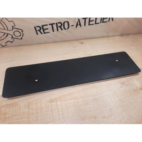 PLAQUE D'IMMATRICULATION VIERGE ACIER