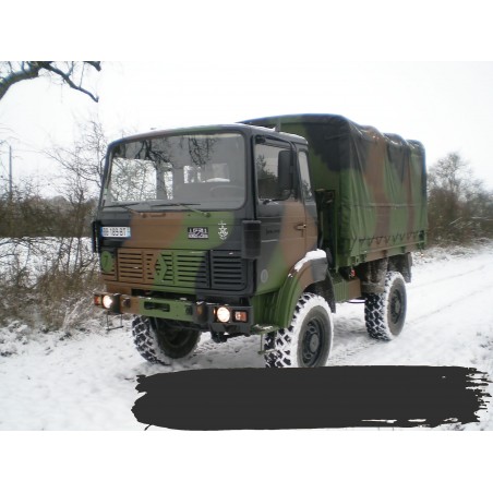PEINTURE NOIR CAMOUFLAGE 3 TONS CENTRE EUROPE 1kg