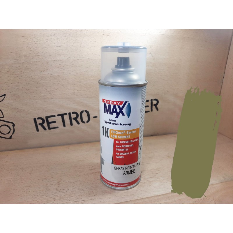 SPRAY PEINTURE VERT OLIVE DRAB US 1944-1945 MATE