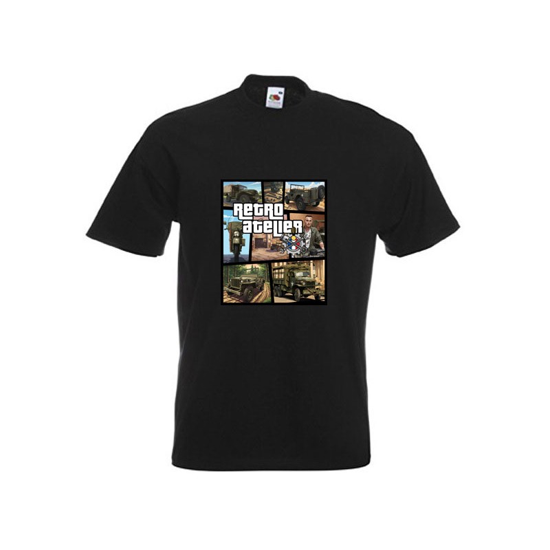 T-SHIRT GTA RETRO-ATELIER