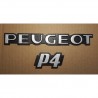 MONOGRAMME PEUGEOT P4