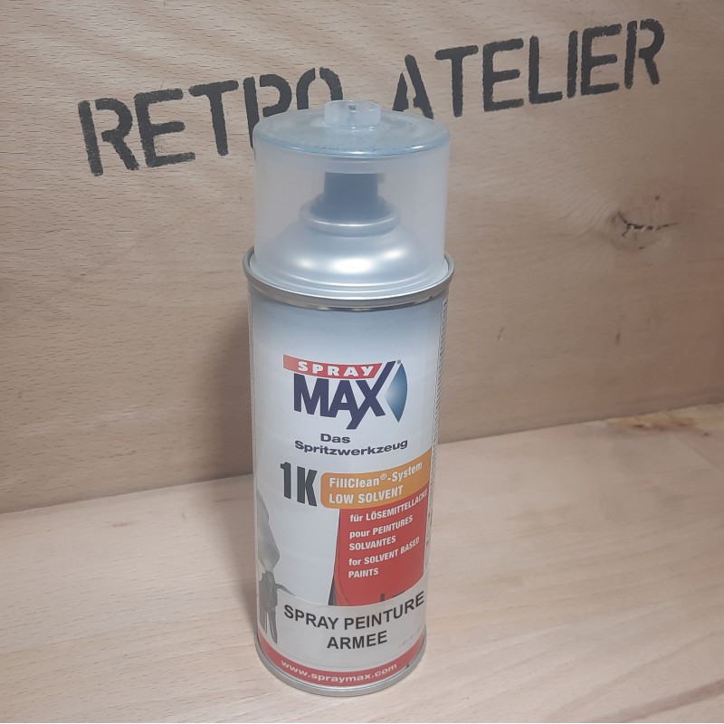 SPRAY PEINTURE MARRON CAMOUFLAGE 3 TONS CENTRE EUROPE