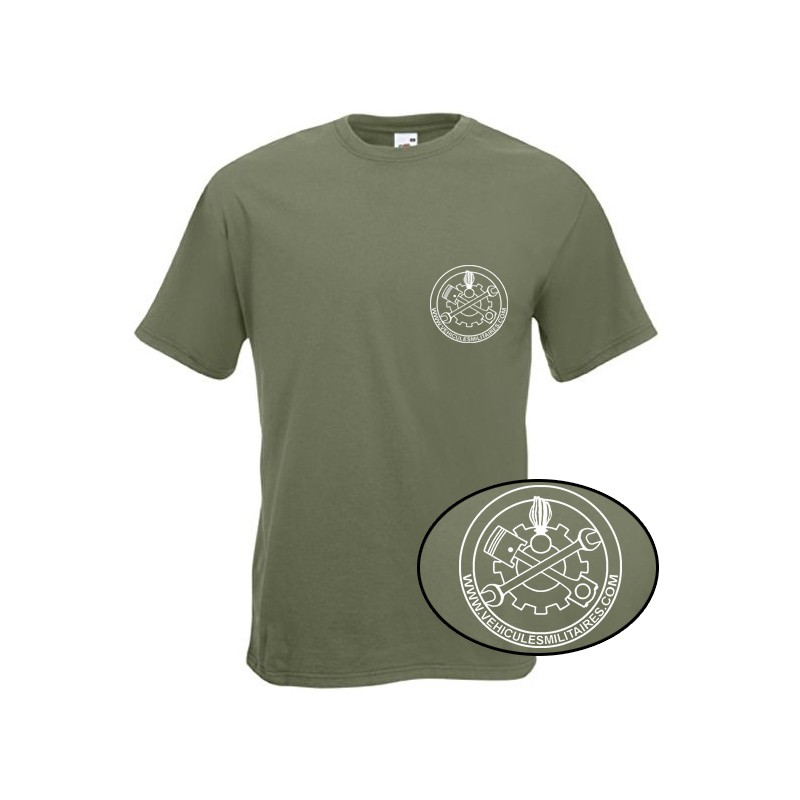 T-SHIRT VEHICULES MILITAIRES.COM